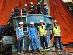 Đại tu hộp giảm tốc KMPS 526 cho Vicem Hà Tiên