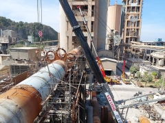 Thay thế vỏ lò cho Vicem Hà Tiên