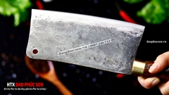 Dao chặt gà sắc bén -Thép nhíp ô tô - Cán cẩm khâu đồng - N09D