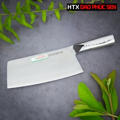 Dao chặt gà thép trắng cao cấp cán sắt SCGK