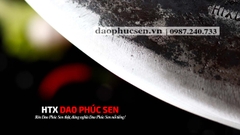 DAO BẦU LỌC 20 thép nhíp xe cán gỗ cẩm  / HTX DAO PHÚC SEN