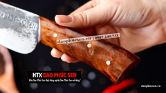 DAO BẦU LỌC 16 cán ốp nu nghiến G08OND / HTX DAO PHÚC SEN