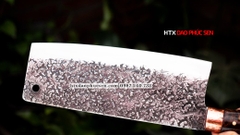 Dao chặt gà sắc bén - Thép nhíp ô tô - Cán cẩm - khâu đồng - G05TDD