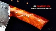 Dao chặt - thái bản 10 - Thép nhíp ô tô - Cán ốp nu - CTB10OND