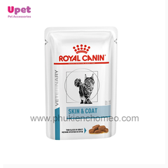 Pate Royal Canin Skin & Coat cho mèo hỗ trợ viêm da và chống rụng lông 85g