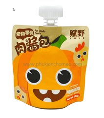 Pate nắp vặn Fuye  thịt gà + bí đỏ 100g ( 6 gói / hộp )