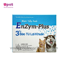 Men tiêu hoá ENZYM PLUS 10ml ( hộp 10 ống ) - hỗ trợ tiêu hóa cho chó mèo