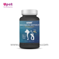 Dầu Cá Kamt Viên Hình Cá – Tăng Sức Khỏe Da Lông, Tim Mạch & Thị Lực Cho Chó Mèo