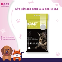 Cát đất sét KAMT cho mèo - Vị Chanh & Cafe (16L)