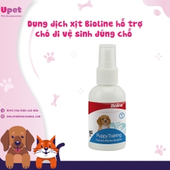 PVN314 - Dung dịch xịt Bioline hỗ trợ hướng dẫn chó đi vệ sinh đúng chỗ dung tích 50ml