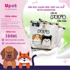 Sữa Bột Chuẩn WHO-GHP Cho Chó PET8 LACDOGTER