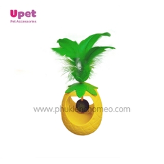 Đồ chơi lật đật hình trái dứa kèm cỏ bạc hà CC 20*8cm
