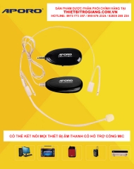 Micro đa năng hạt gạo không dây Aporo 2.4G / Mic không dây hạt gạo Aporo 2.4G Chính hãng Micro đa năng hạt gạo không dây Aporo 2.4G / Mic không dây hạt gạo Aporo 2.4G Chính hãng