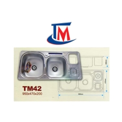 Chậu rửa bát Tân Mỹ TM 42