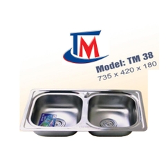 Chậu rửa bát Tân Mỹ TM38