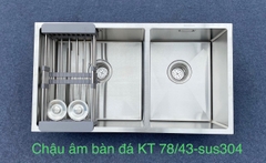 Chậu rửa bát âm bàn Kagol 7843