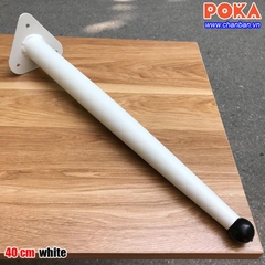 Chân bàn Louis White 40cm