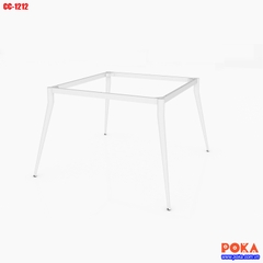 Chân bàn ống côn 1 tầng 1200x1200mm CC-1212