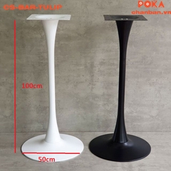 Chân bàn bar tulip sắt sơn tĩnh điện CS-BAR-TULIP