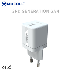 Cốc Sạc Nhanh MOCOLL 35W Mini Dual PD GaN