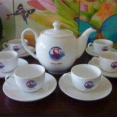 Ấm chén sứ 001
