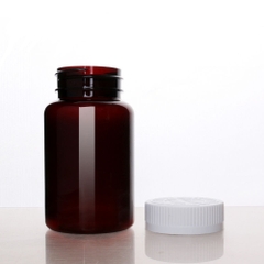 Chai lọ mỹ phẩm đựng viên nang màu hổ phách 20g 30g 50g 100g