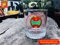 Cốc thủy tinh quán cafe rock bar