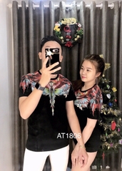 Áo thun cánh chim ngũ sắc