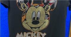 Áo thun nam hoạ tiết chuột Mickey đính đá AT8839