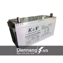 Ắc quy K&V ES120-12 (12V-120ah)