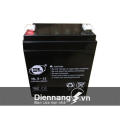 Ắc quy HL5-12 (12V-5ah) Ắc quy HL5-12 (12V-5ah)