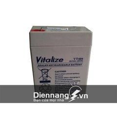 Ắc quy Vitalize VT604 (6V-4ah)