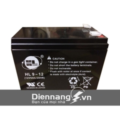 Ắc quy HL9-12 (12V-9ah) Ắc quy HL9-12 (12V-9ah)
