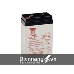 Ắc quy Yuasa NP4-6 (6V-4ah) Ắc quy Yuasa NP4-6 (6V-4ah)