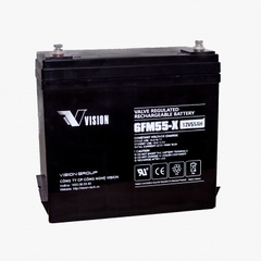 Ắc quy Vision 6FM55-X 12V-55ah Ắc quy Vision 6FM55-X 12V-55ah