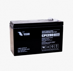 Ắc quy Vision CP1290 (12V-9ah) Ắc quy Vision CP1290 (12V-9ah)