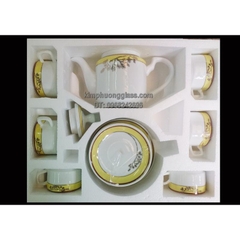 Bộ ấm trà bát tràng BTM20