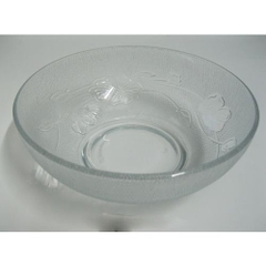 TÔ THỦY TINH HOA CÁT TƯỜNG 19,5cm