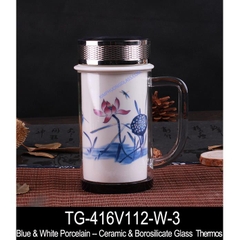 Bình giữ nhiệt sứ 009