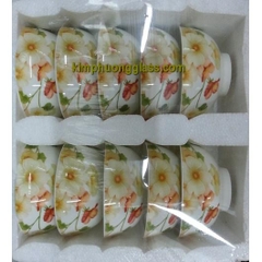 bộ bát cơm vàng sịn hàn quốc