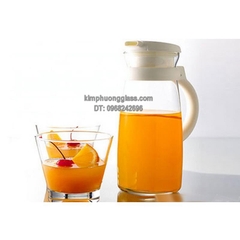 BÌNH MAISON PITCHER TRẮNG 1.045L