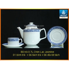 Bộ Trà 07 Chim lạc Jasmine