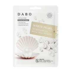 Bộ 10 miếng Mặt nạ Ngọc trai trắng - Dabo First Solution Mask Pack White Pearl