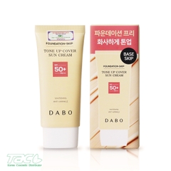 Kem Chống Nắng Trang Điểm, Lót Nền, Che Khuyết Điểm, Dưỡng Trắng - DABO Foudation Skip Tone Up Cover SunCream 50ml