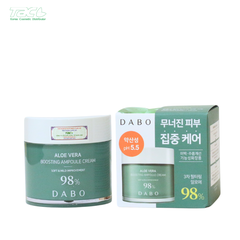 Kem dưỡng ẩm chuyên sâu - độ pH 5.5 Cân bằng tự nhiên Dabo Vera Boosting Ampoule Cream