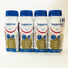 Sữa Supportan Drink Cappuccino 200ml cho Bệnh Nhân Ung Thư, Tiểu Đường Lốc 4 chai-HỖ TRỢ PHÍ SHIP TỚI 30K KHI MUA TỪ 2 LỐC
