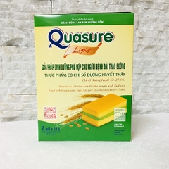 Bánh Bông Lan Quasure Light Cốm Hộp 126 Gam- cho người tiểu đường, ăn kiêng
