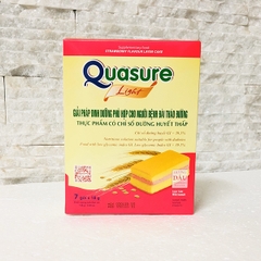 Bánh Bông Lan Quasure Light Dâu Hộp 126 Gam- cho người tiểu đường, ăn kiêng