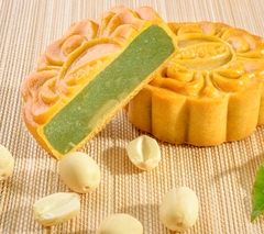 Bánh nướng Dinh dưỡng Hạt sen - Trà xanh 0 trứng 150 gam (dành cho người tiểu đường ăn kiêng)