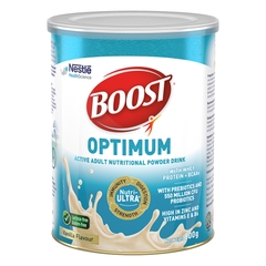 Sữa Boost Optimum 800g - cho người phẫu thuật, người già, người tiêu hóa kém- mẫu mới